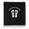 FlipFlop Leather Binder - 1" - Black (Personalized)