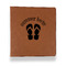 FlipFlop Leather Binder - 1" - Rawhide (Personalized)