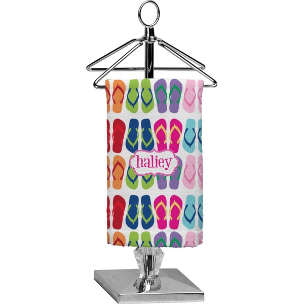 Custom FlipFlop Finger Tip Towel - Full Print (Personalized)