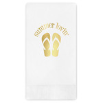 FlipFlop Guest Napkins - Foil Stamped (Personalized)