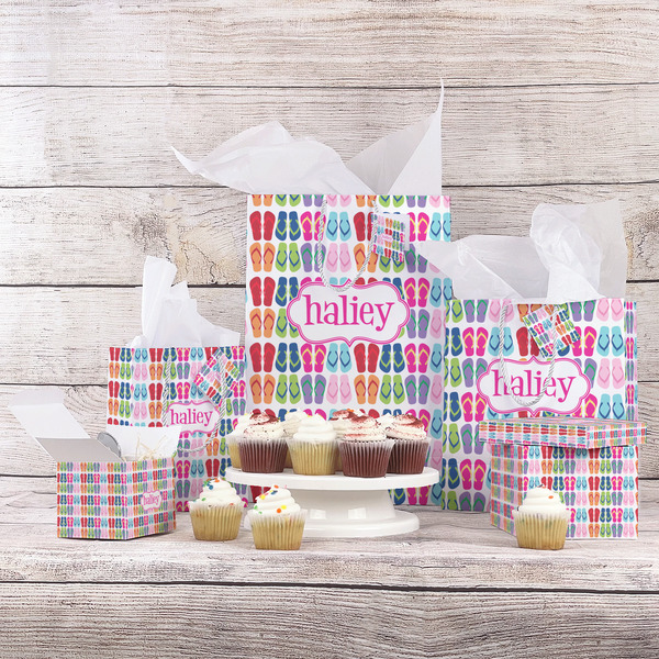 FlipFlop Gift Bags - In Context