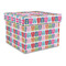 FlipFlop Gift Boxes with Lid - Canvas Wrapped - Large - Front/Main