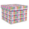 FlipFlop Gift Boxes with Lid - Canvas Wrapped - X-Large - Front/Main