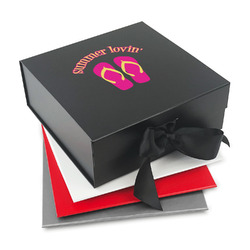 FlipFlop Gift Box with Magnetic Lid (Personalized)