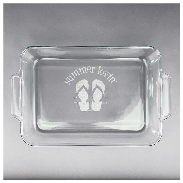 FlipFlop Glass Baking Dish - APPROVAL (13x9)