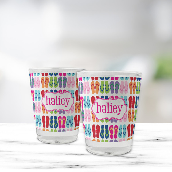 FlipFlop Glass Shot Glass - Standard - LIFESTYLE