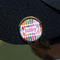 FlipFlop Golf Ball Marker Hat Clip - Gold - On Hat