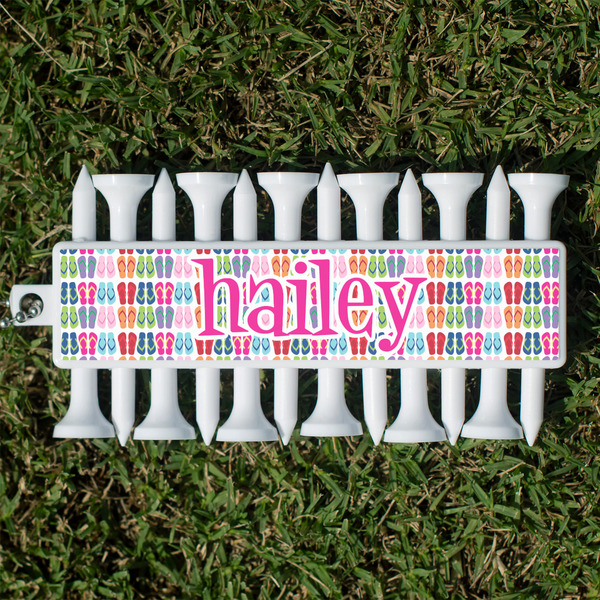 Custom FlipFlop Golf Tees & Ball Markers Set (Personalized)