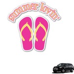 FlipFlop Graphic Car Decal (Personalized)