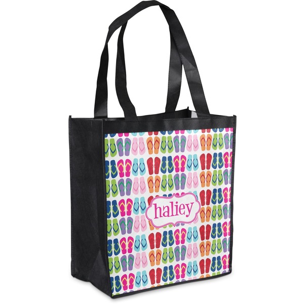 Custom FlipFlop Grocery Bag (Personalized)