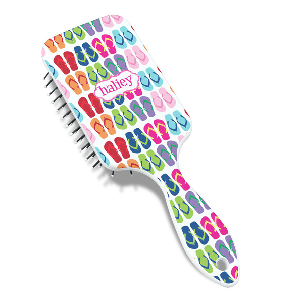 FlipFlop Hair Brush - Angle View