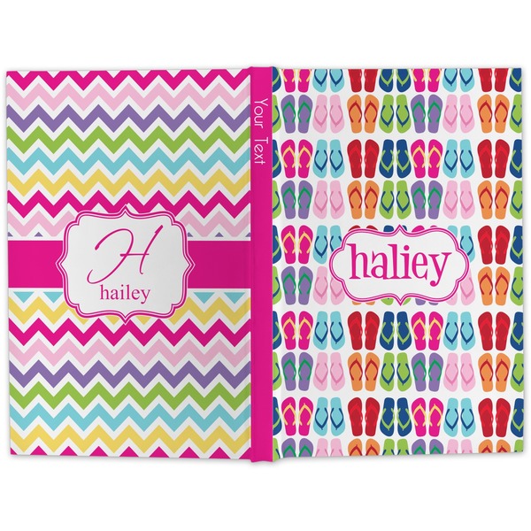 FlipFlop Hard Cover Journal - Apvl