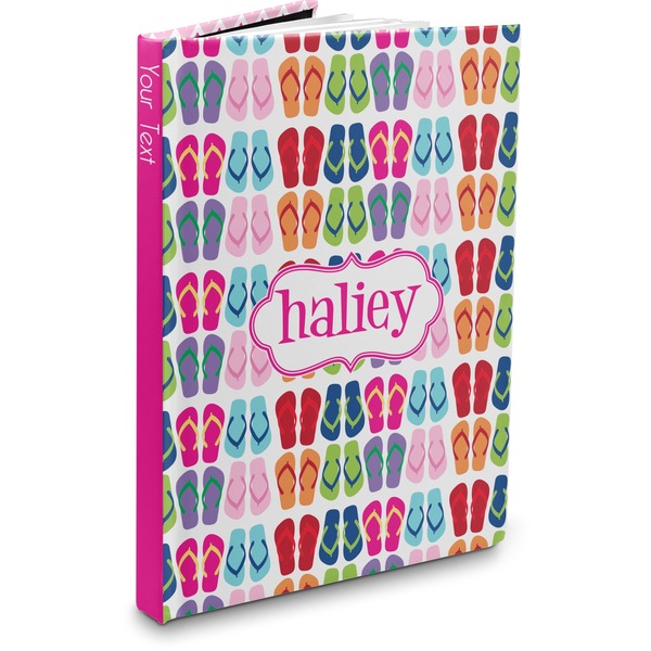 Custom FlipFlop Hardbound Journal (Personalized)