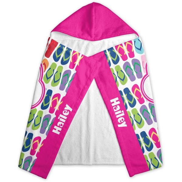 FlipFlop Hooded Towel - Folded