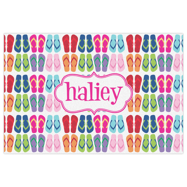 FlipFlop Indoor / Outdoor Rug - 2'x3' - Front Flat