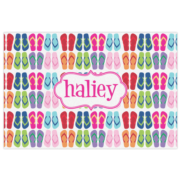 FlipFlop Indoor / Outdoor Rug - 4'x6' - Front Flat