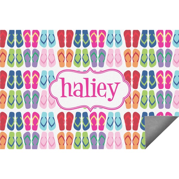 Custom FlipFlop Indoor / Outdoor Rug - 5'x8' (Personalized)