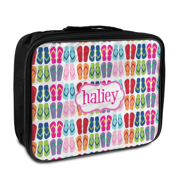 Custom FlipFlop Insulated Lunch Bag (Personalized)