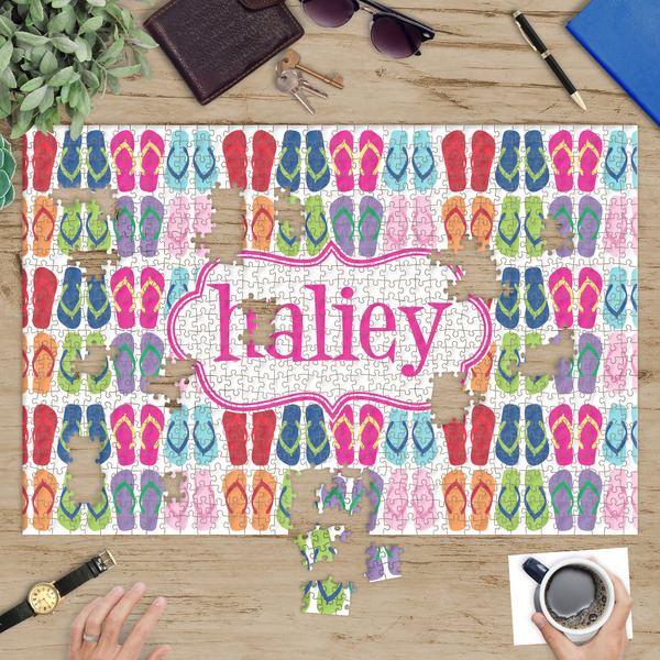 FlipFlop Jigsaw Puzzle 1014 Piece - In Context
