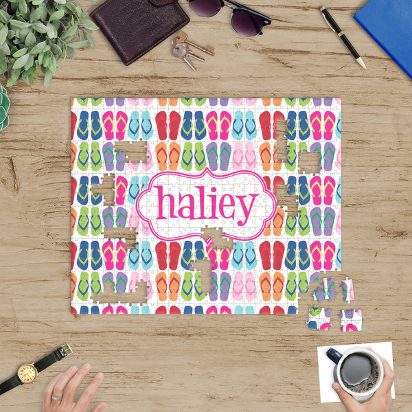 FlipFlop Jigsaw Puzzle 500 Piece - In Context