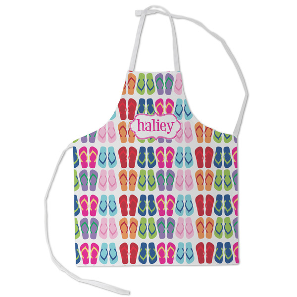 Custom FlipFlop Kid's Apron - Small (Personalized)