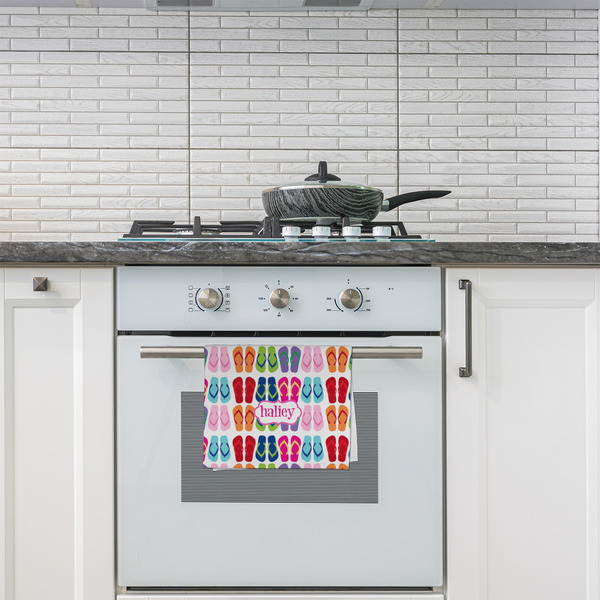 FlipFlop Kitchen Towel - Poly Cotton - Lifestyle