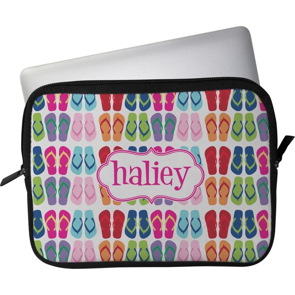 Custom FlipFlop Laptop Sleeve / Case (Personalized)