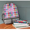 FlipFlop Large Backpack - Gray - On Desk