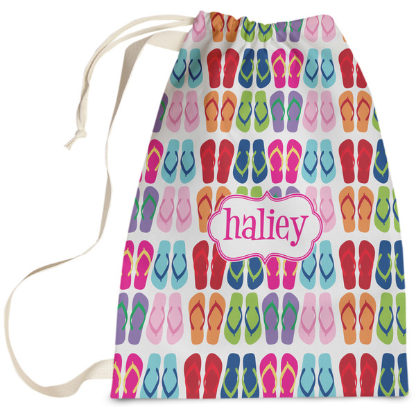 Custom FlipFlop Laundry Bag (Personalized)