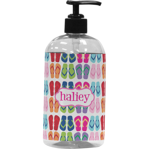 Custom FlipFlop Plastic Soap / Lotion Dispenser (Personalized)