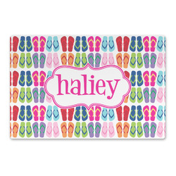 FlipFlop Large Rectangle Car Magnet (Personalized)