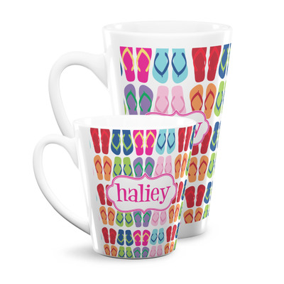 FlipFlop Latte Mug (Personalized)
