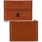 FlipFlop Leather Business Card Holder Front Back Single Sided - Apvl