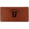 FlipFlop Leatherette Checkbook Holder - Single Sided (Personalized)