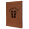 FlipFlop Leather Sketchbook - Large - Single Sided (Personalized)