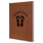 FlipFlop Leatherette Journal - Large - Single Sided (Personalized)