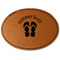 FlipFlop Leatherette Patches - Oval