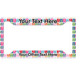 FlipFlop License Plate Frame - Style A (Personalized)