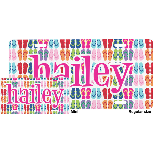 FlipFlop License Plate (Sizes)