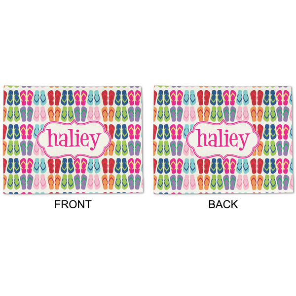 FlipFlop Linen Placemat - APPROVAL (double sided)