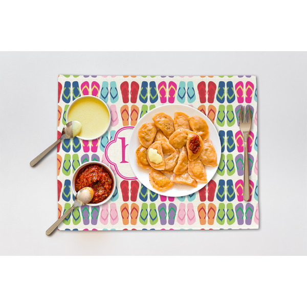 FlipFlop Linen Placemat - Lifestyle (single)