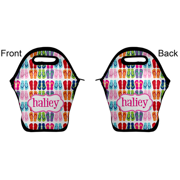 FlipFlop Lunch Bag - Front and Back