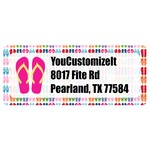 FlipFlop Return Address Labels (Personalized)