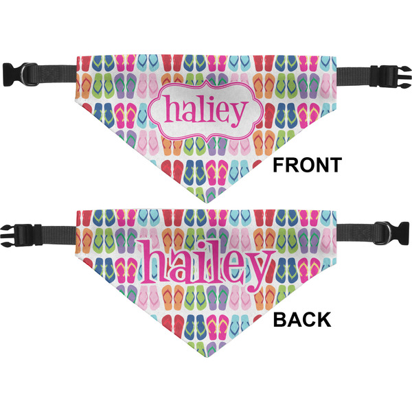 FlipFlop Medium Dog Bandana Approval