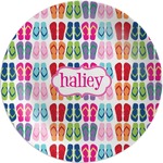 FlipFlop Melamine Plate (Personalized)