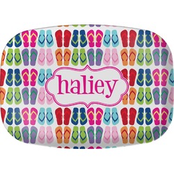 FlipFlop Melamine Platter (Personalized)
