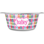 FlipFlop Stainless Steel Dog Bowl (Personalized)