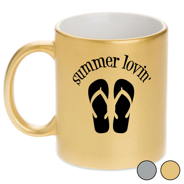 FlipFlop Metallic Mugs