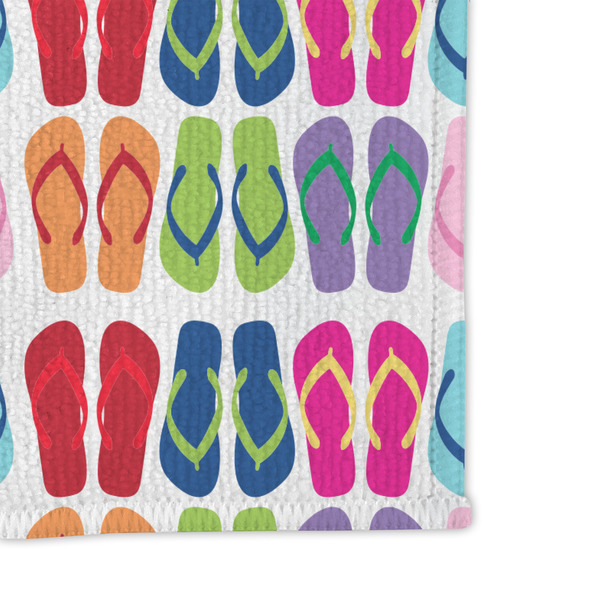 FlipFlop Microfiber Dish Rag - DETAIL