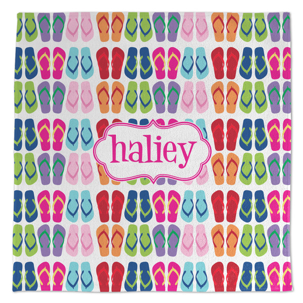 Custom FlipFlop Microfiber Dish Towel (Personalized)